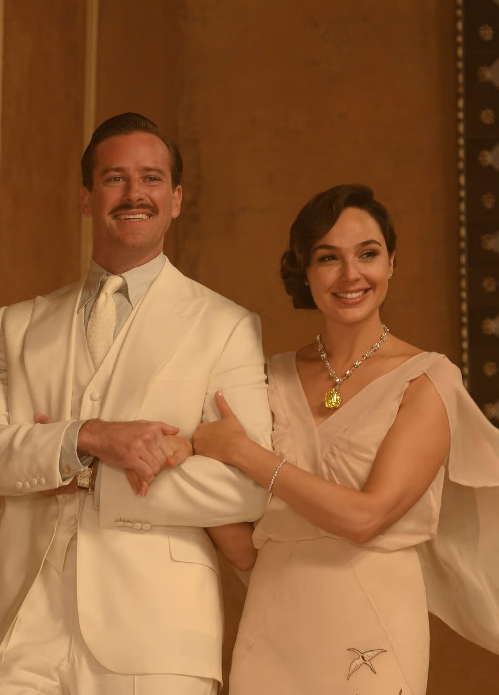 Галь Гадот в несравненном бриллианте Tiffany весом 128 карат в фильме «Смерть на Ниле»