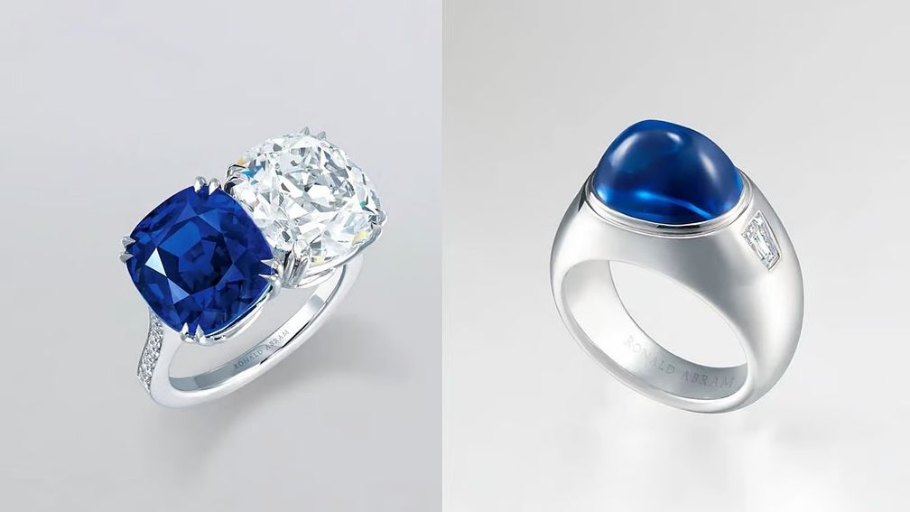 Кашмирские сапфиры обычно встречаются в каолинизированных пегматитовых карманах, часто плотно заполненных кристаллами. Фото: Christie's