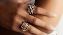 Кольца с чернением придают бриллиантам броский вид, ч. 2