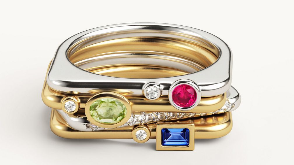 Кольца Puzzle предназначены для ношения в несколько рядов, а серебряная версия дополнит коллекцию, предлагая двухцветные варианты Кольца Puzzle предназначены для ношения в несколько рядов, а серебряная версия дополнит коллекцию, предлагая двухцветные варианты