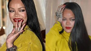 Рианна продемонстрировала индийские украшения на презентации своего косметического бренда