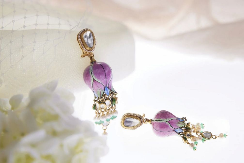 Серьги Drops of Divinity (можно перевести как «Капли божественности») от Zoya. Фото: Zoya — бренд группы Tata