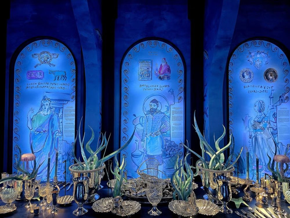 Экспозиция Aquae Mirabiles от Buccellati на выставке Fuorisalone 2026. Фото: Buccellati