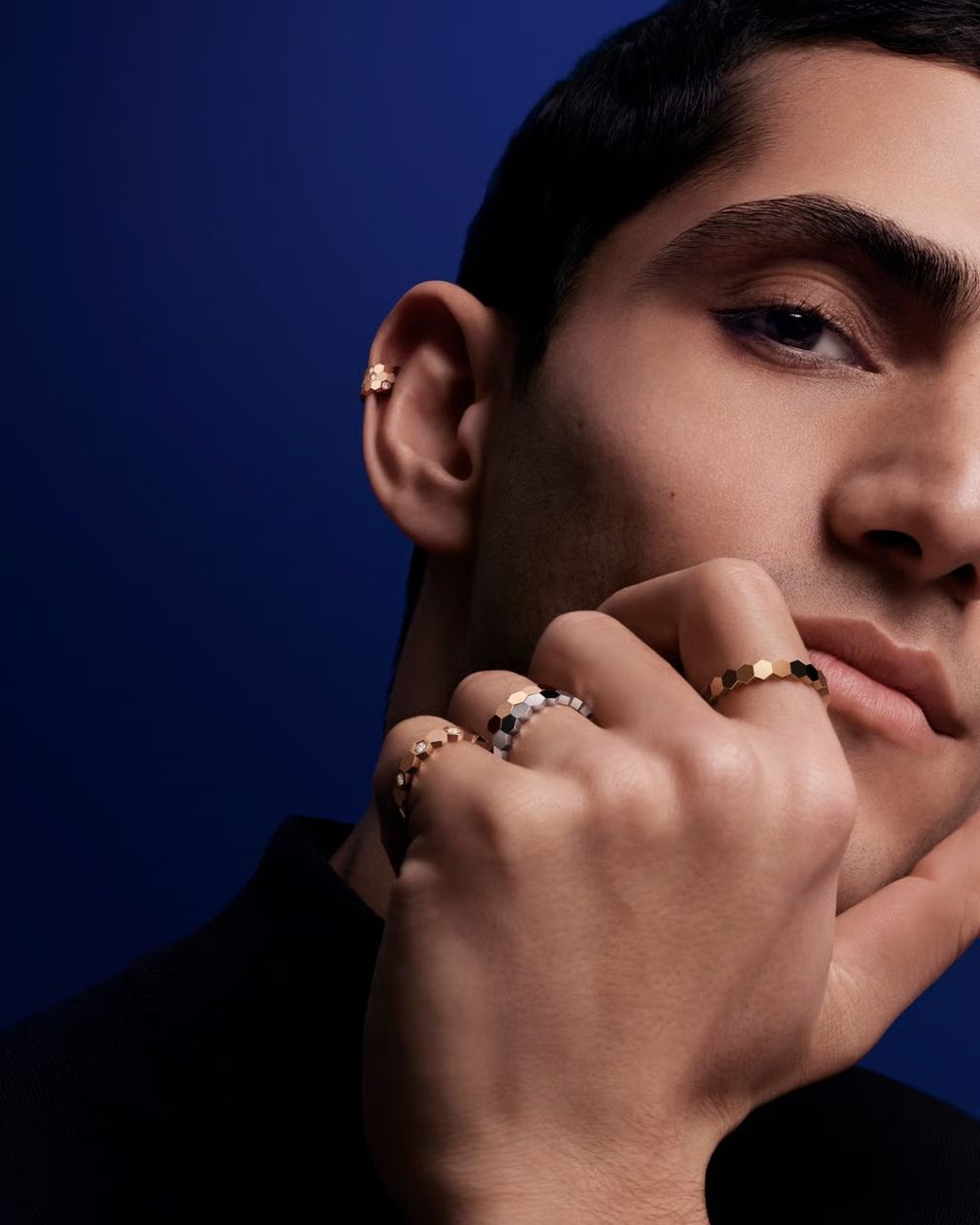 Серьга-кафф и кольца Bee de Chaumet от Chaumet