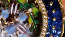 Часы Discobolo Floreale Full Blue Sapphires Edition от Zannetti