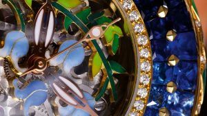 Часы Discobolo Floreale Full Blue Sapphires Edition от Zannetti