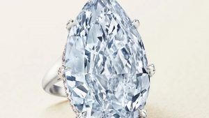 Christie’s выставит на аукцион голубой бриллиант Azure Blue