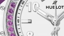 Часы Big Bang One Click Joyful от Hublot: время в фиолетовом цвете