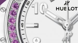 Часы Big Bang One Click Joyful от Hublot: время в фиолетовом цвете