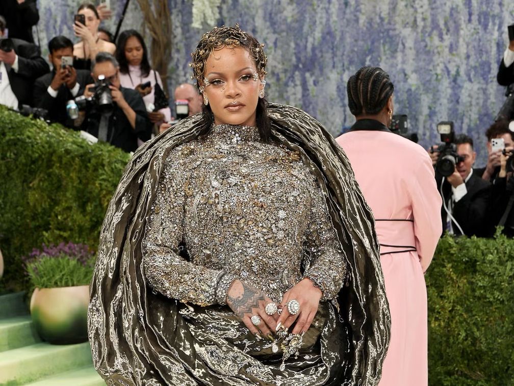 Рианна на Met Gala 2026. Фото: Mike Coppola / Getty Images