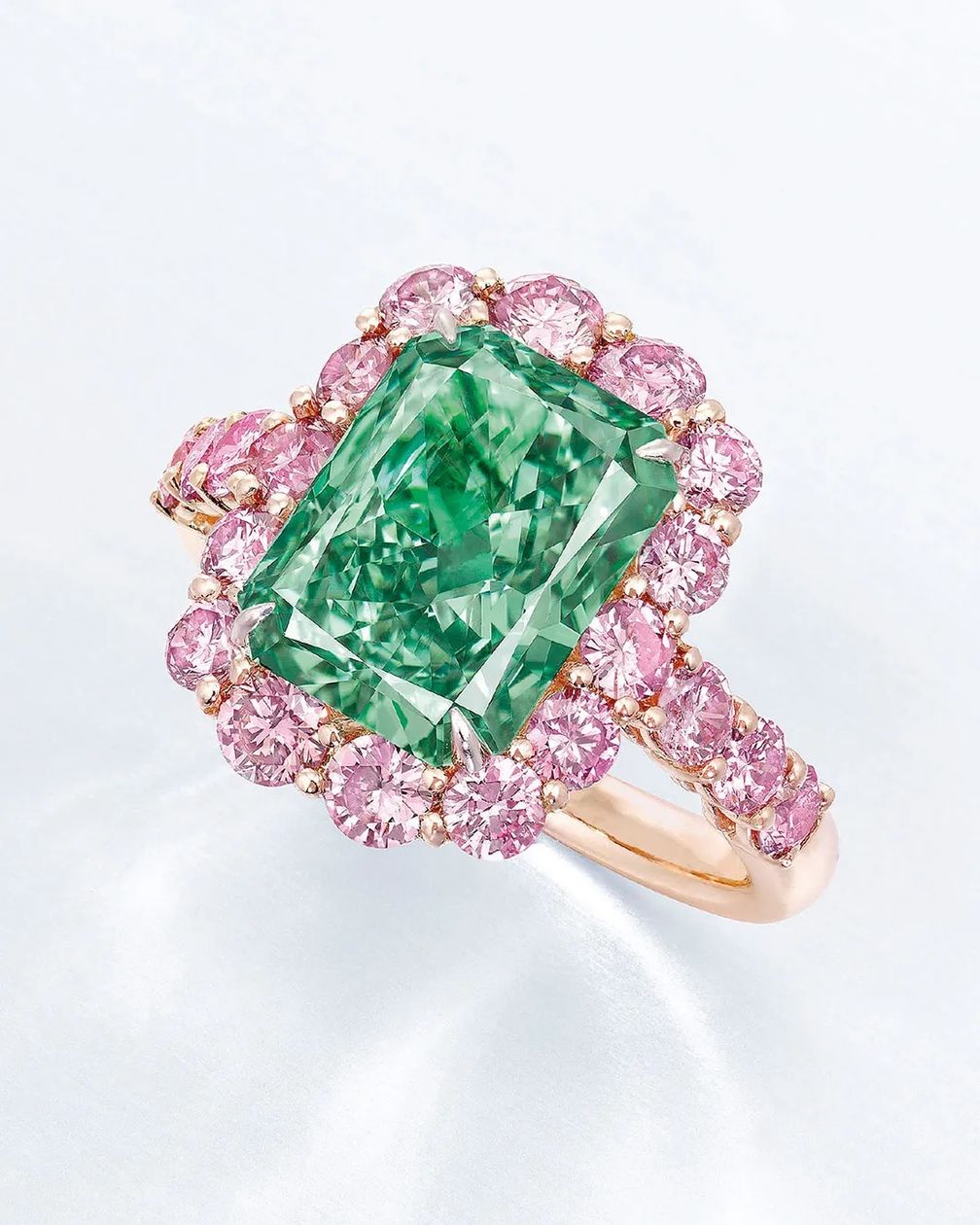 Зеленый бриллиант Aurora Green побил все рекорды, ч. 2