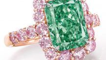 Зеленый бриллиант Aurora Green побил все рекорды, ч. 1