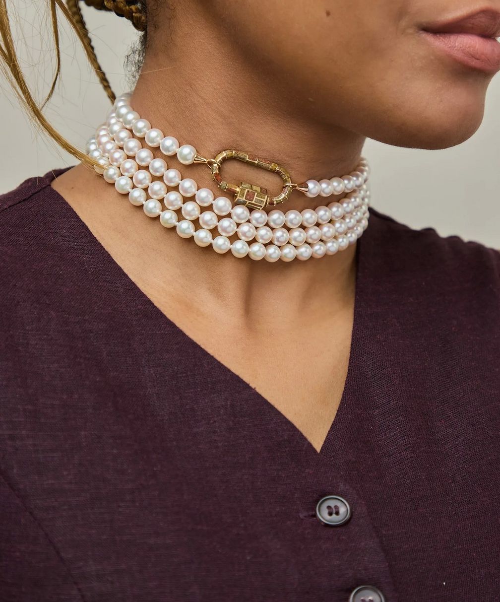 Марла Аарон представила услугу Your Pearls, Reimagined в универмаге Liberty London Марла Аарон представила услугу Your Pearls, Reimagined в универмаге Liberty London
