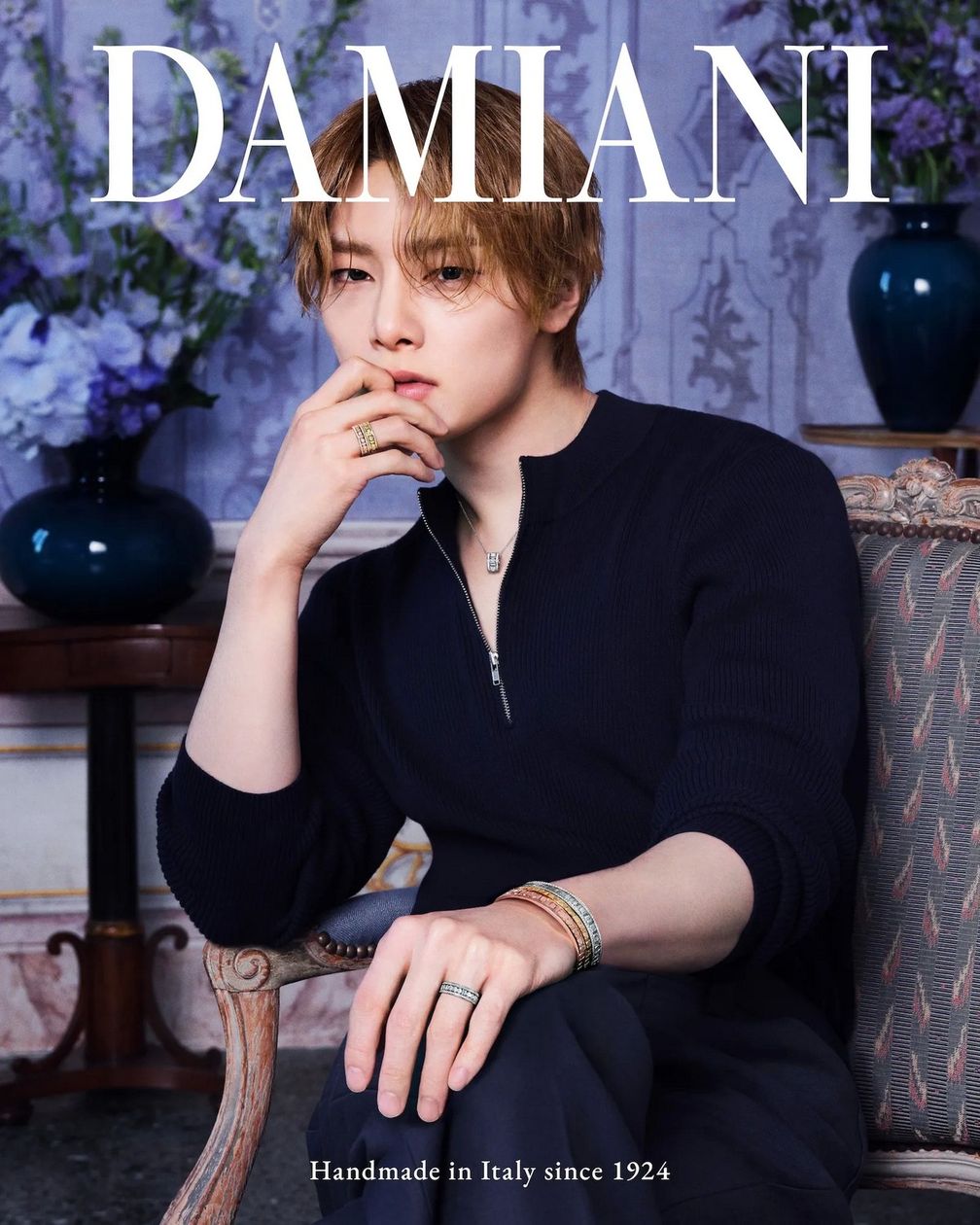 I.N из группы Stray Kids — лицо новой рекламной кампании Damiani. Фото: Ларисса Хофманн / Предоставлено Damiani