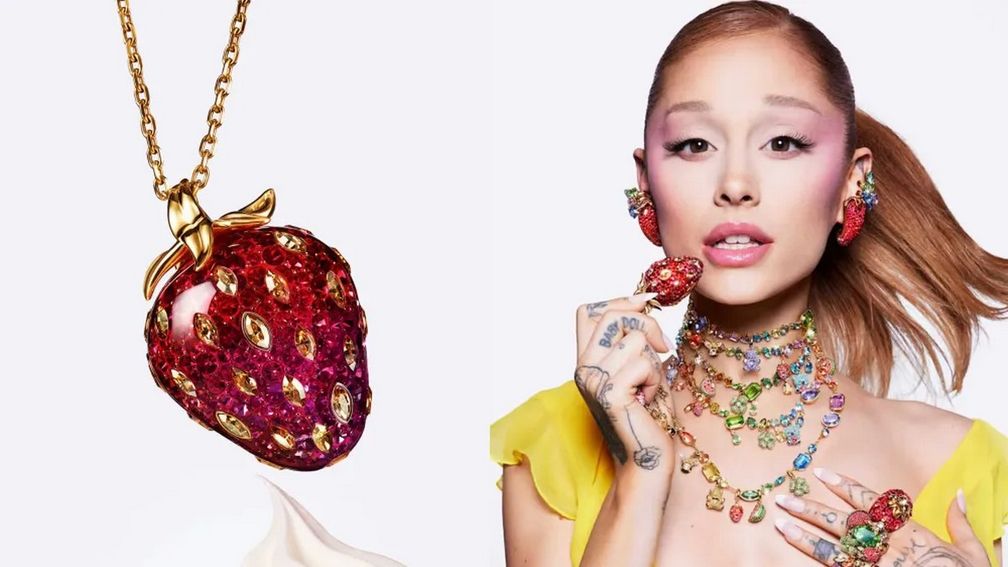 Аппетитные летние фрукты в новой коллекции украшений Swarovski