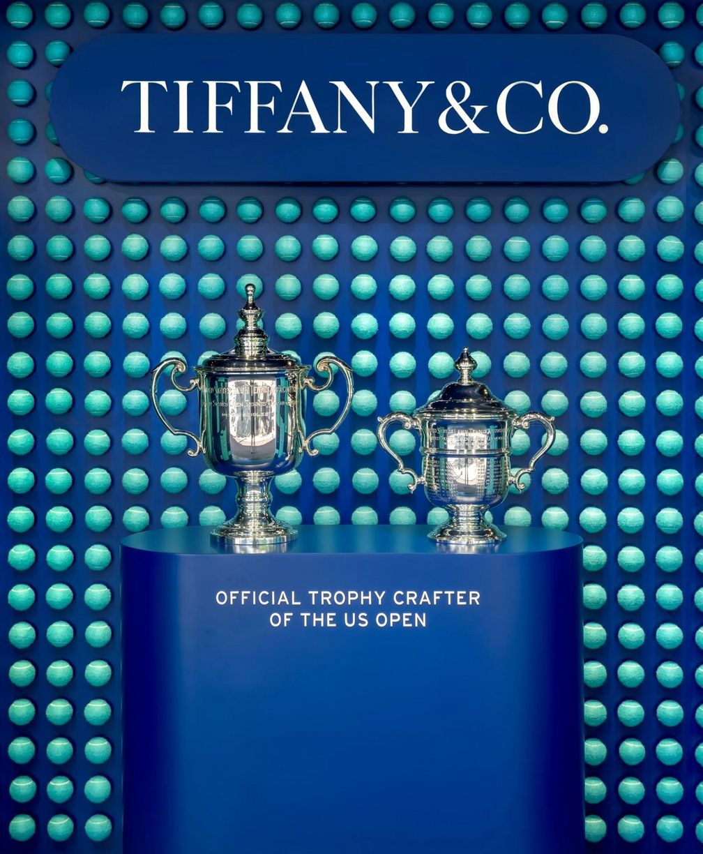 Трофеи Tiffany & Co. на турнире US Open. Фото: Брэд Диксон