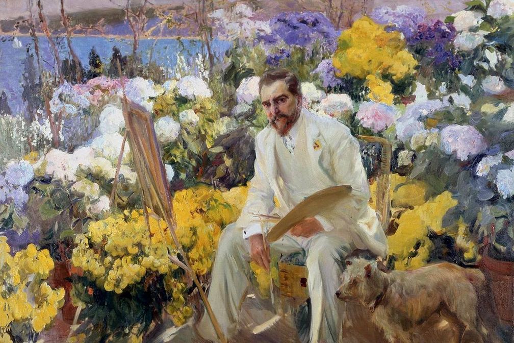 Хоакин Соролья. Портрет Луиса Комфорта Тиффани — художника, дизайнера и мастера по стеклу, первого арт-директора семейной компании Tiffany & Co. Хоакин Соролья. Портрет Луиса Комфорта Тиффани — художника, дизайнера и мастера по стеклу, первого арт-директора семейной компании Tiffany & Co.