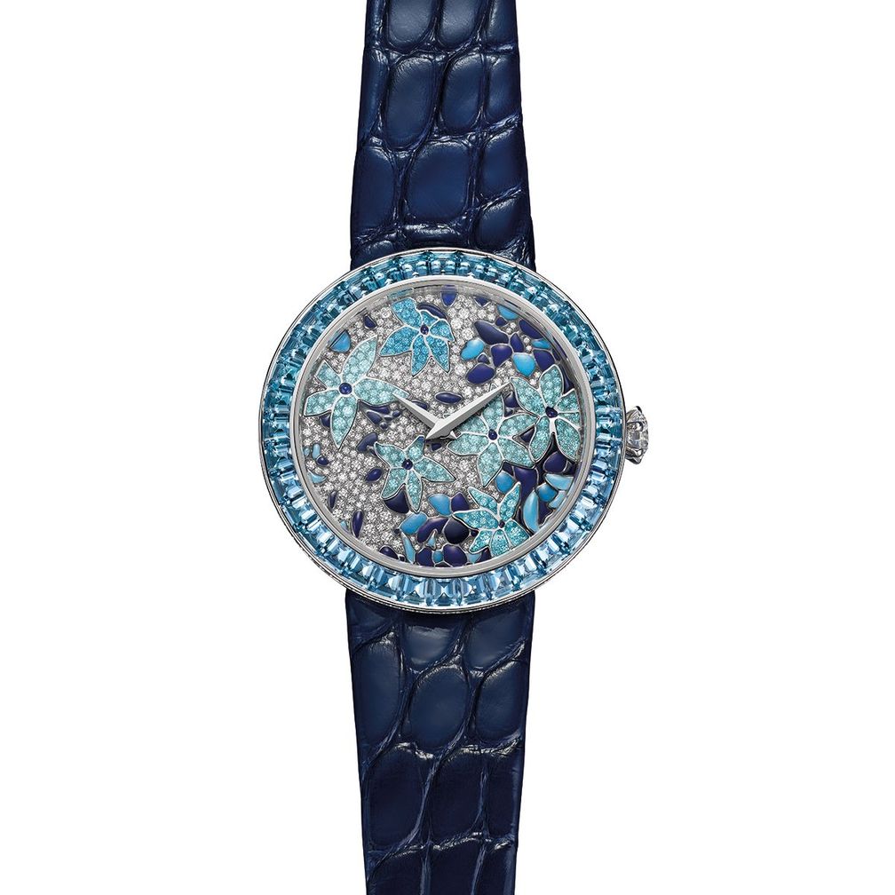 Часы Eternity Enamel Clematis. Фото: Tiffany & Co. Часы Eternity Enamel Clematis. Фото: Tiffany & Co.