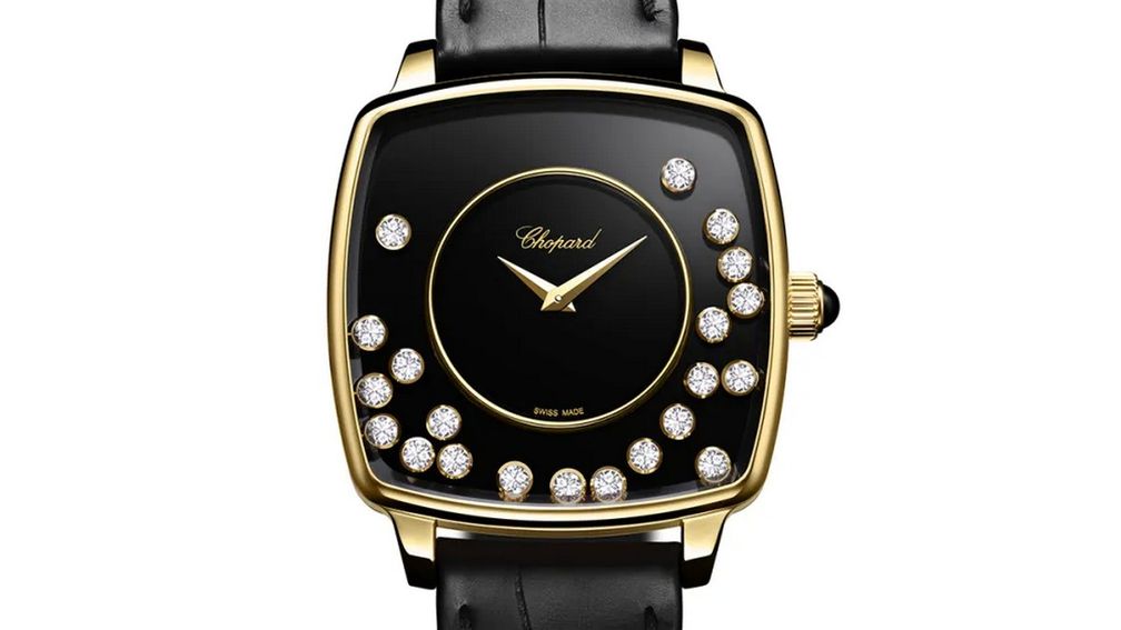 Часы Happy Diamonds Heritage диаметром 34 мм. Все фото: Chopard Часы Happy Diamonds Heritage диаметром 34 мм. Все фото: Chopard