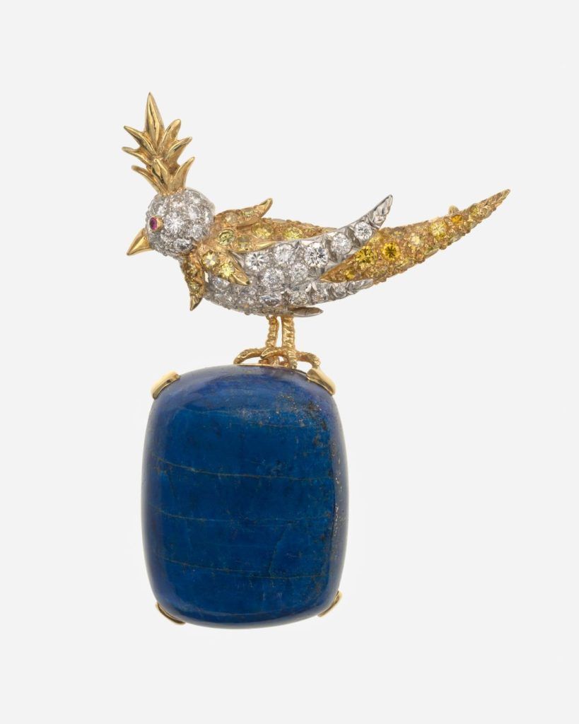 Брошь «Птица на камне» (Bird on a Rock) от Tiffany & Co. Schlumberger®, 1965 г. Брошь «Птица на камне» (Bird on a Rock) от Tiffany & Co. Schlumberger®, 1965 г.