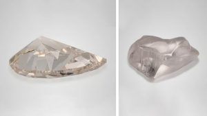 GIA выявил необычный цветовой центр в природном розово-коричневом алмазе