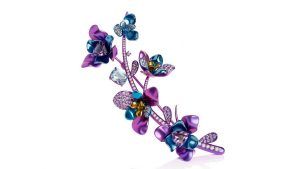 Брошь «Сад» от бренда Haoyang Art Jewels