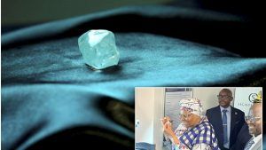 Namdeb представляет самый крупный алмаз за последние два десятилетия