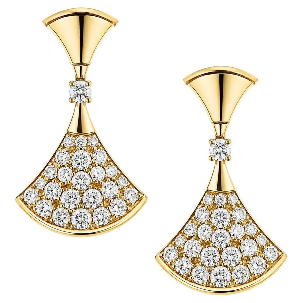 Серьги с бриллиантами Divas’ Dream от Bulgari, 2020-е годы 